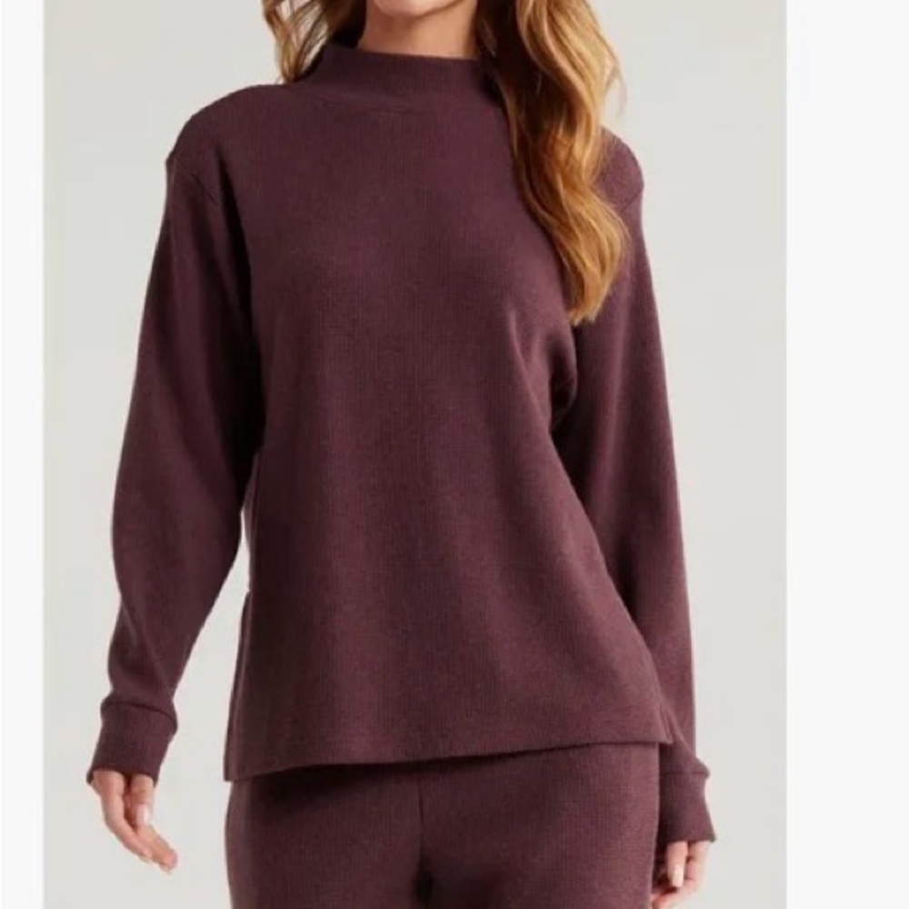 Zella Waffle Knit Tunic Size S